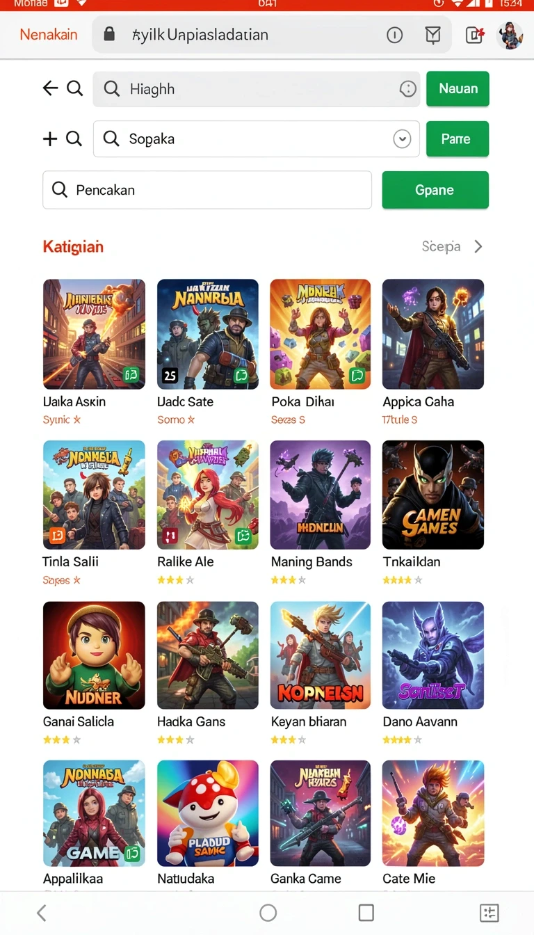 Tampilan utama aplikasi Review Aplikasi rupiahtoto yang intuitif dan efisien.